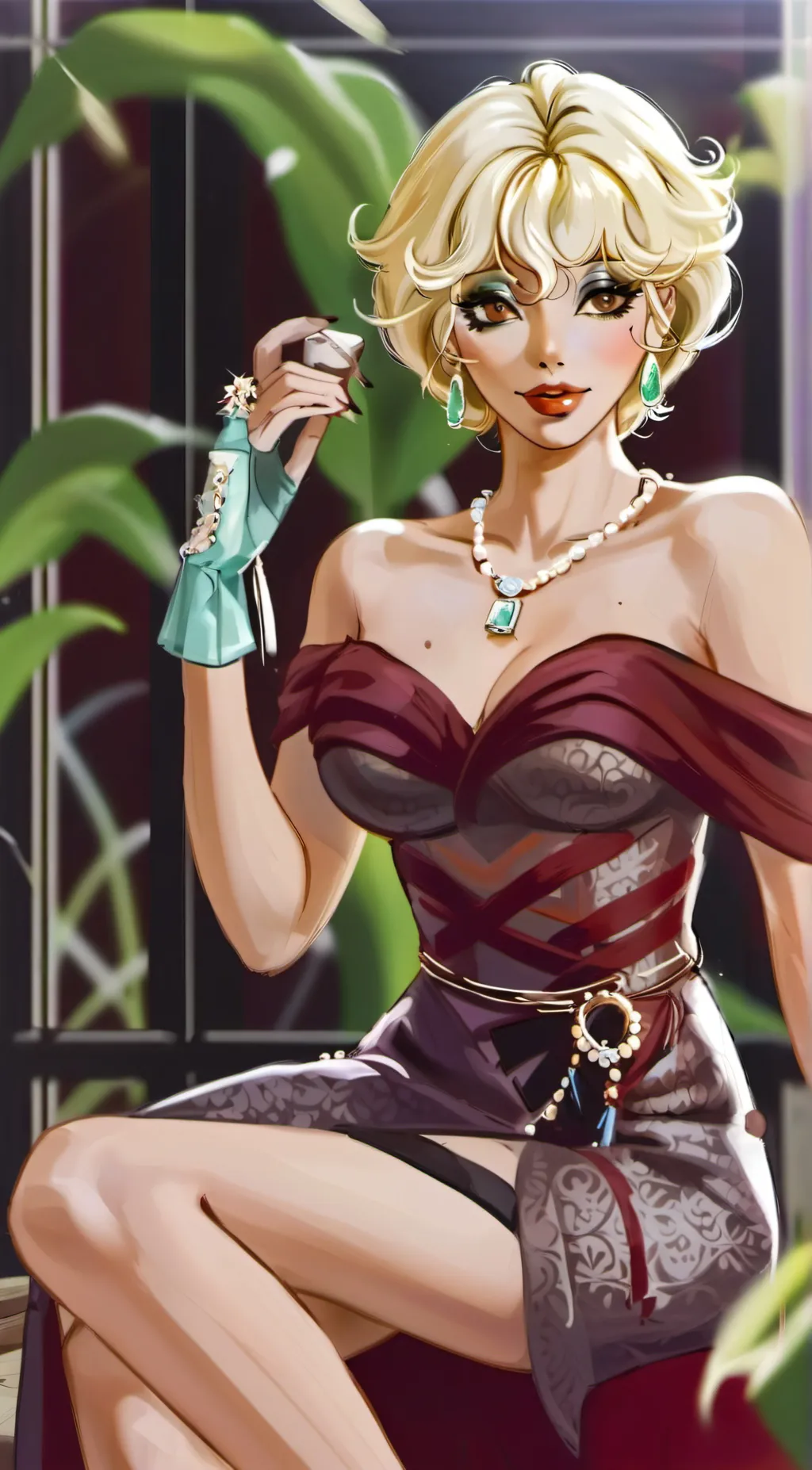 ai character: Paula moaroe background