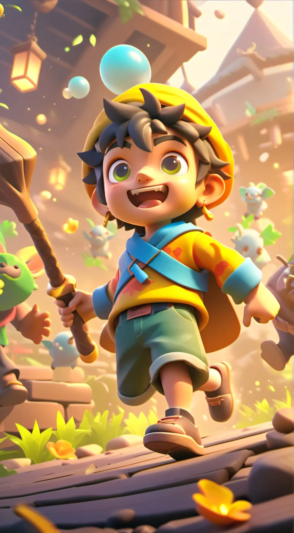 ai character: Sam background