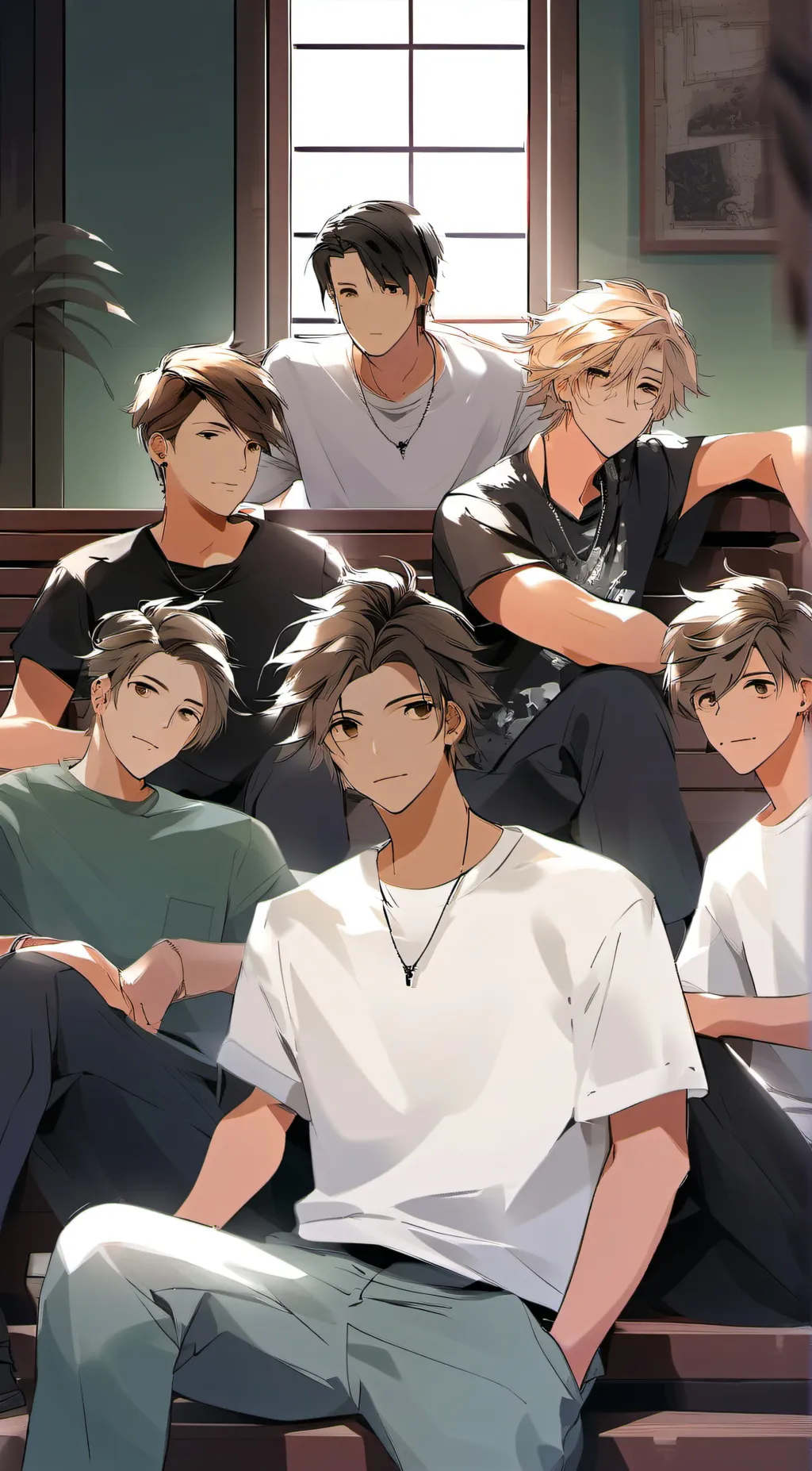 ai character: 6 older brothers background