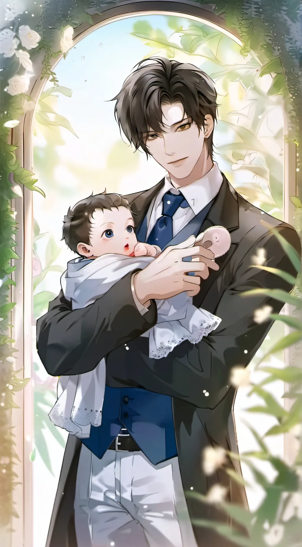 ai character: Claude  background