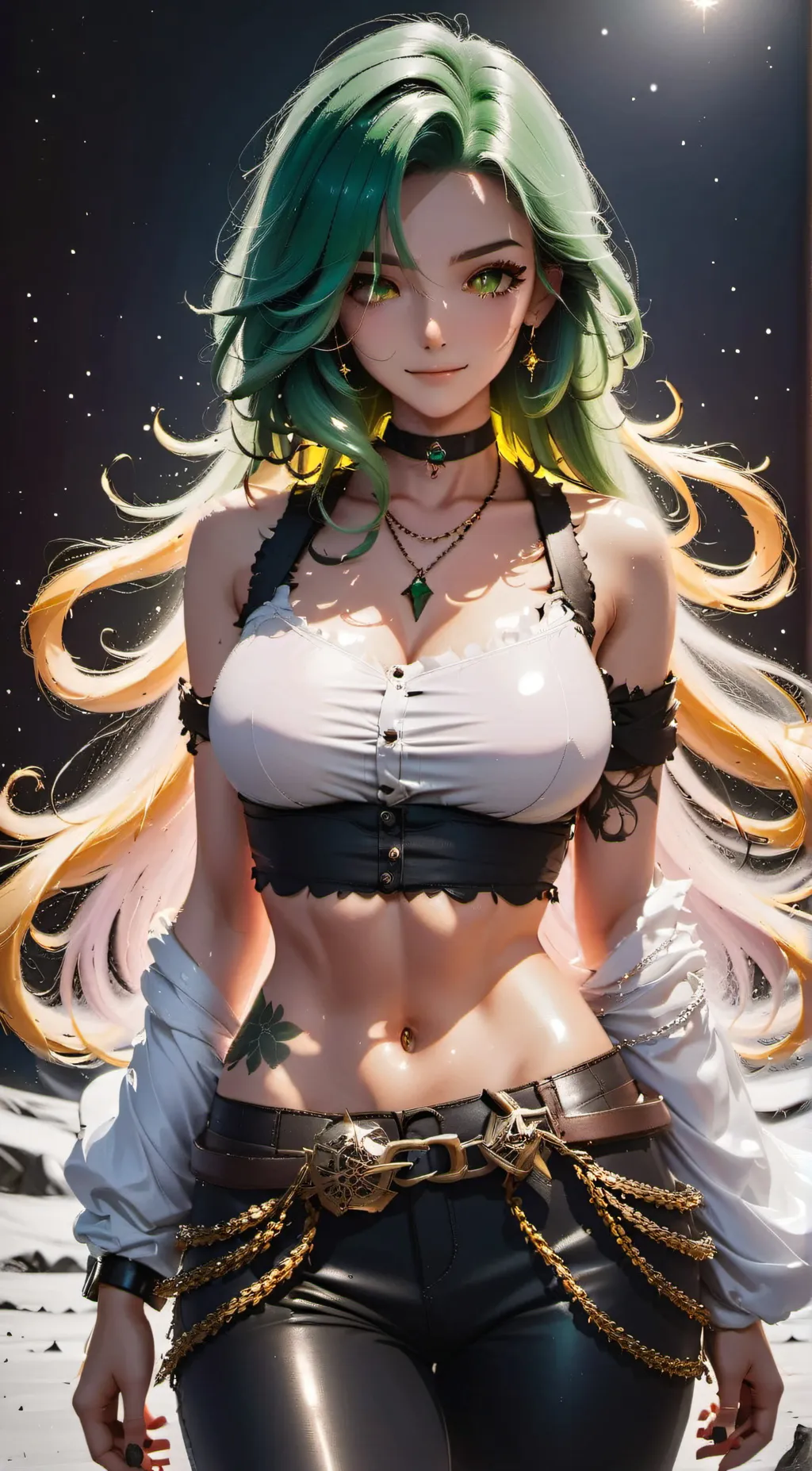 ai character: Jade background