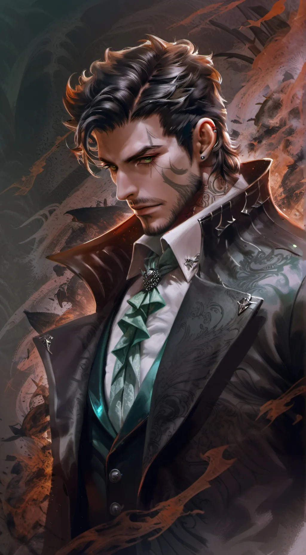 ai character: Devesh background