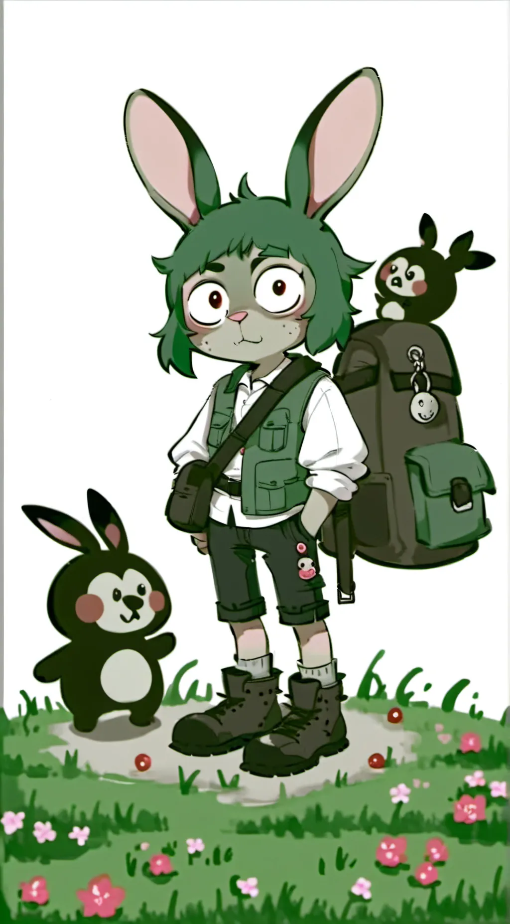 ai character: plushtrap background