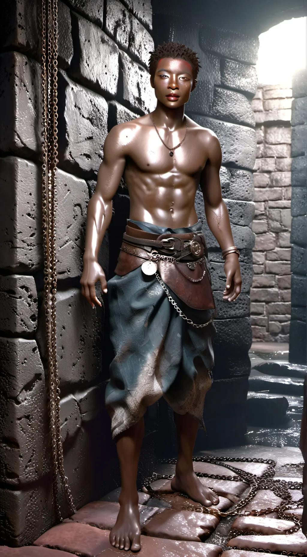 ai character: Anubis background