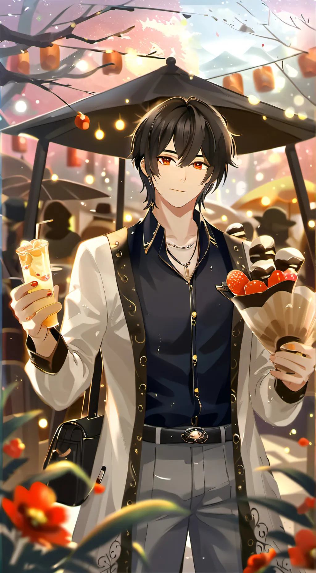 ai character: "A new life" HH background
