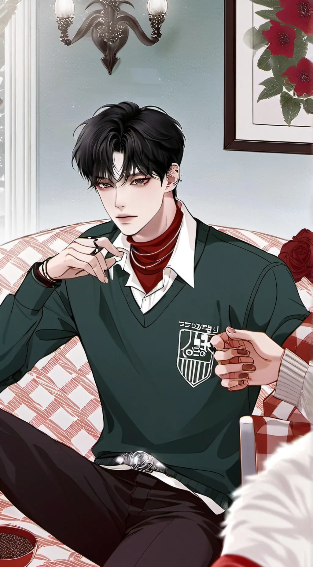 ai character: Jihoon background