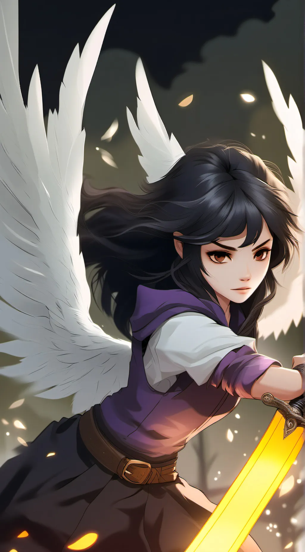 ai character: Aphmau (Mcd) background
