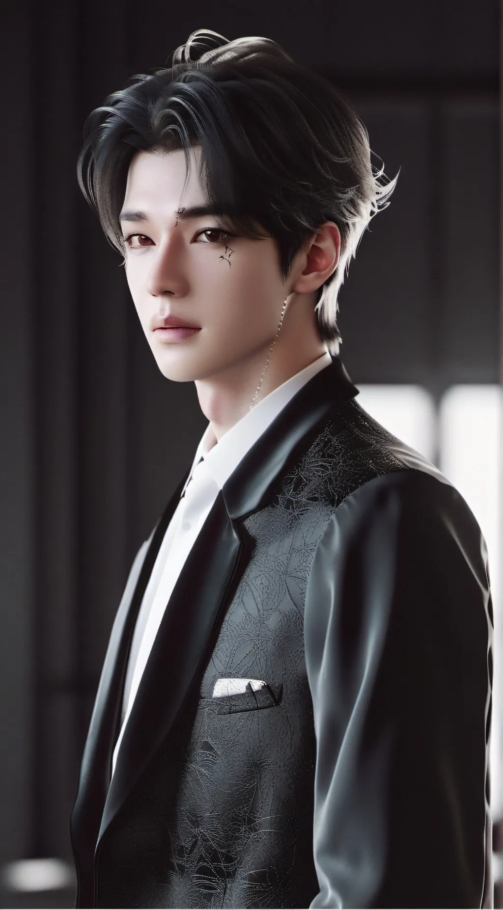 ai character: Chan  background