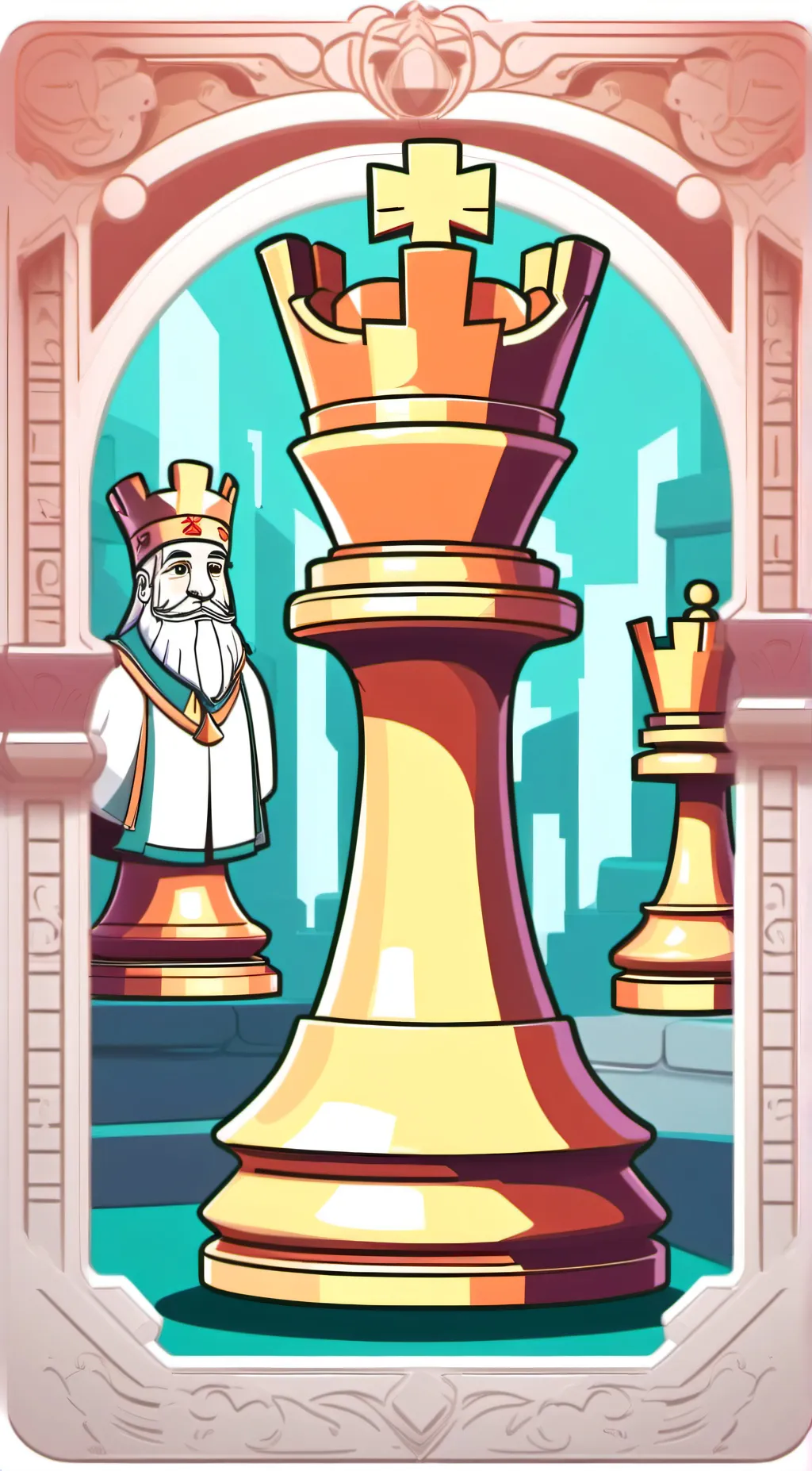 ai character: the king background