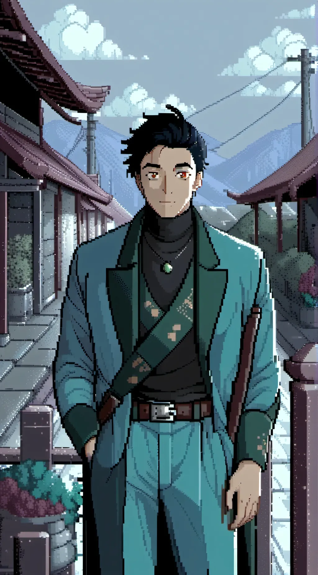 ai character: Mako background