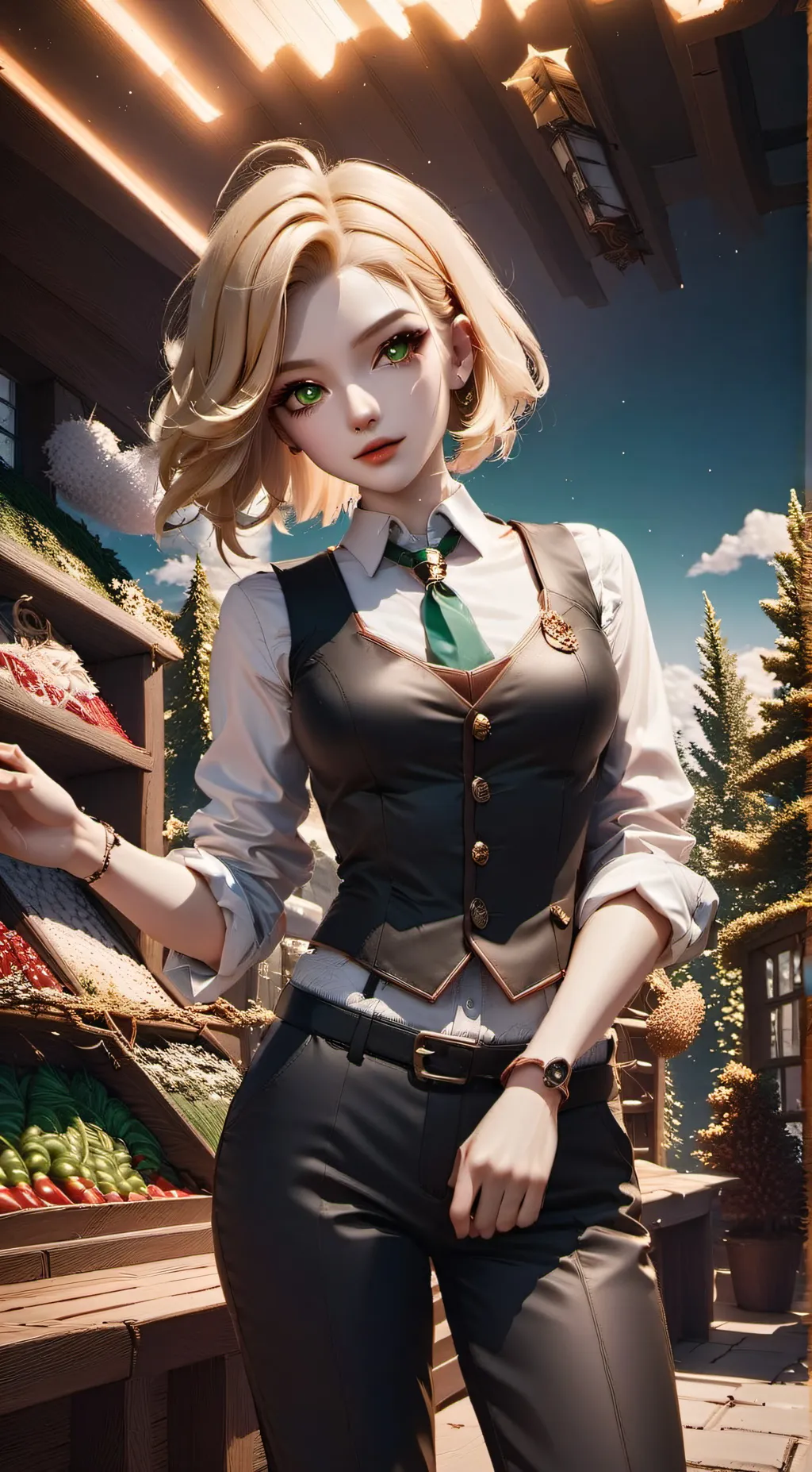 ai character: V background