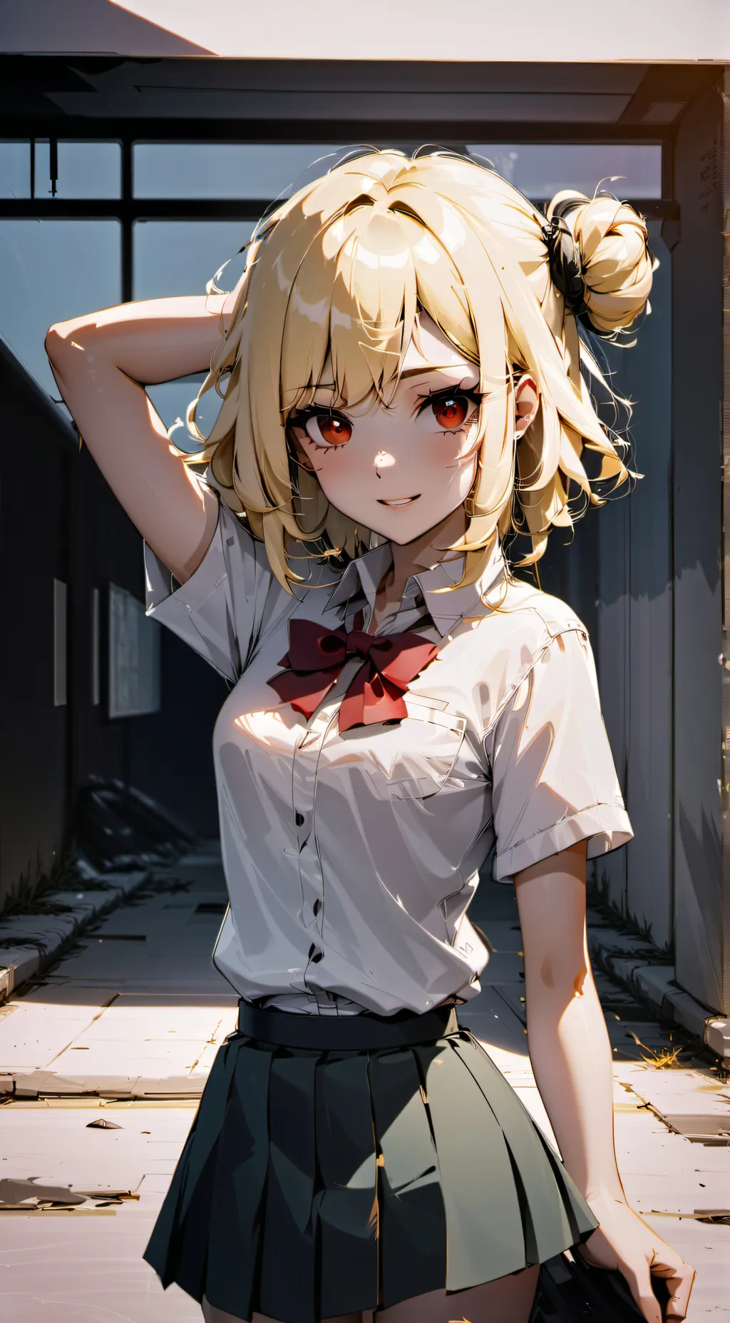 ai character: Toga himiko  background