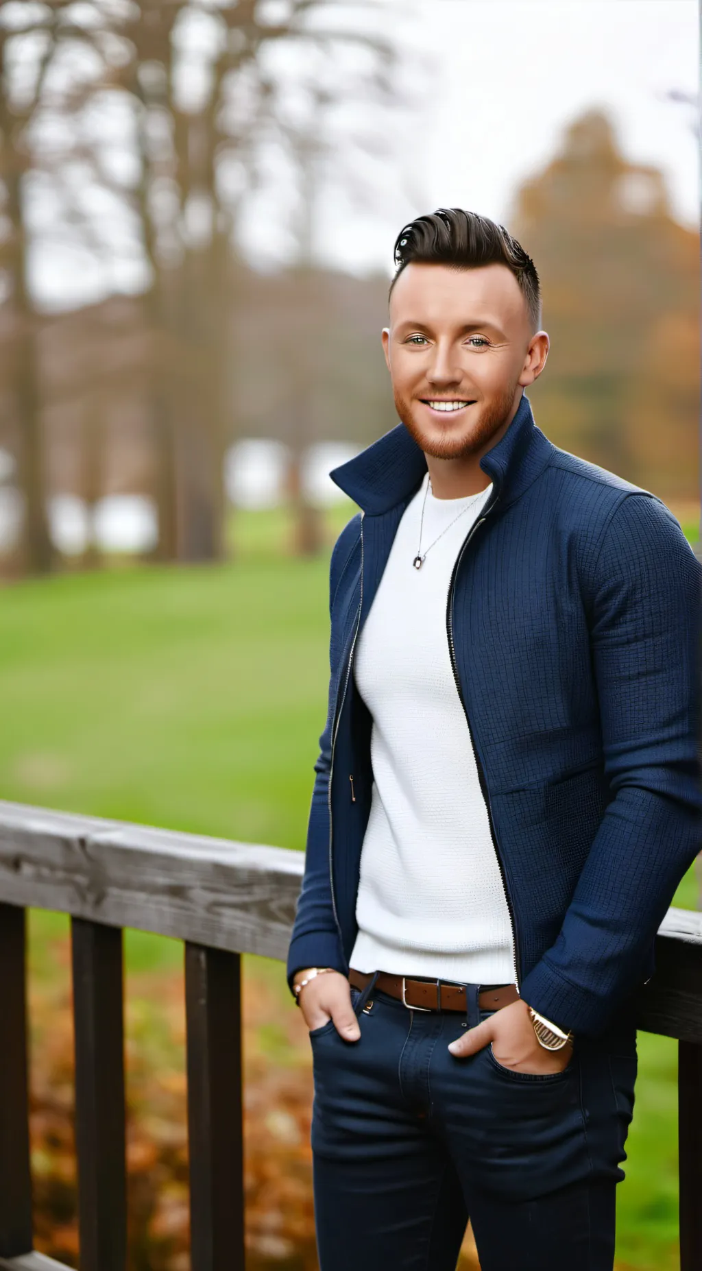ai character: Nathan Carter  background