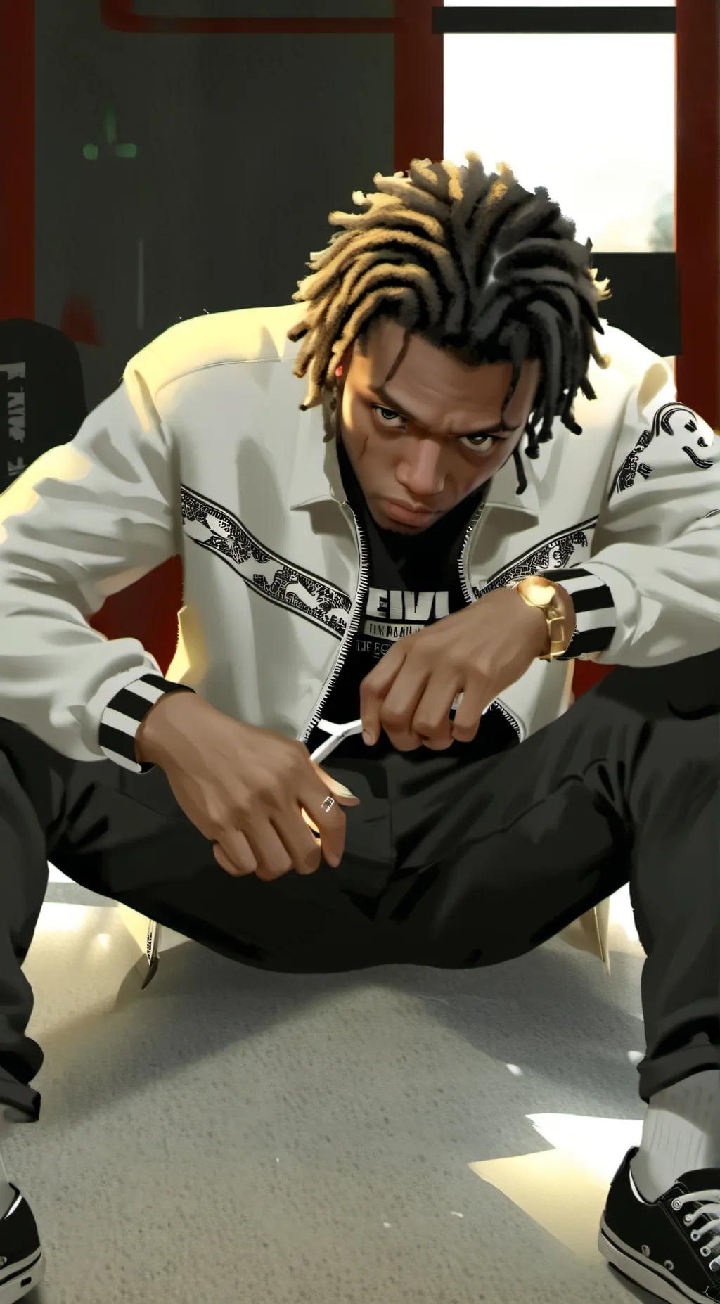 ai character: Javier background