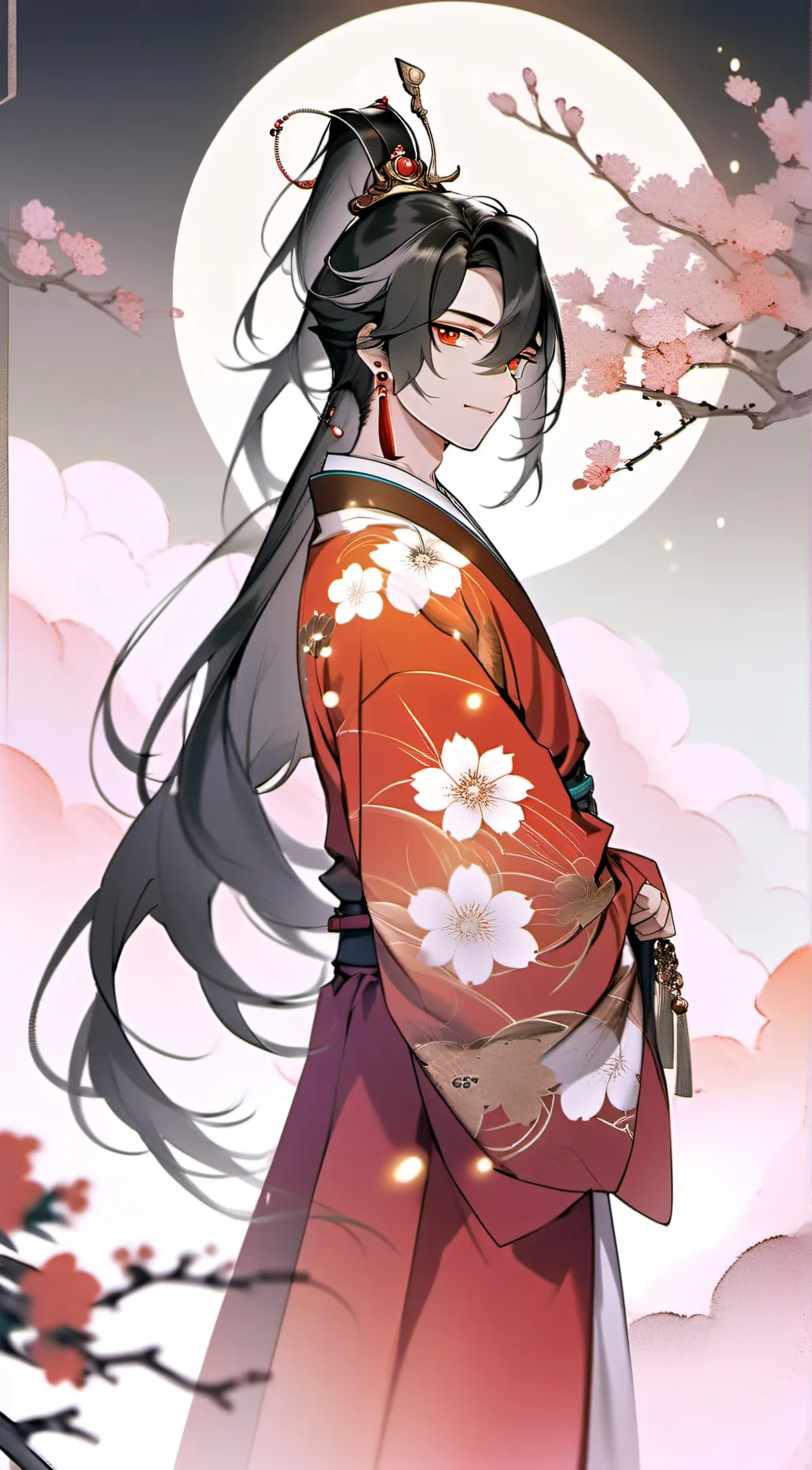 ai character: kyouka suigetsu  background