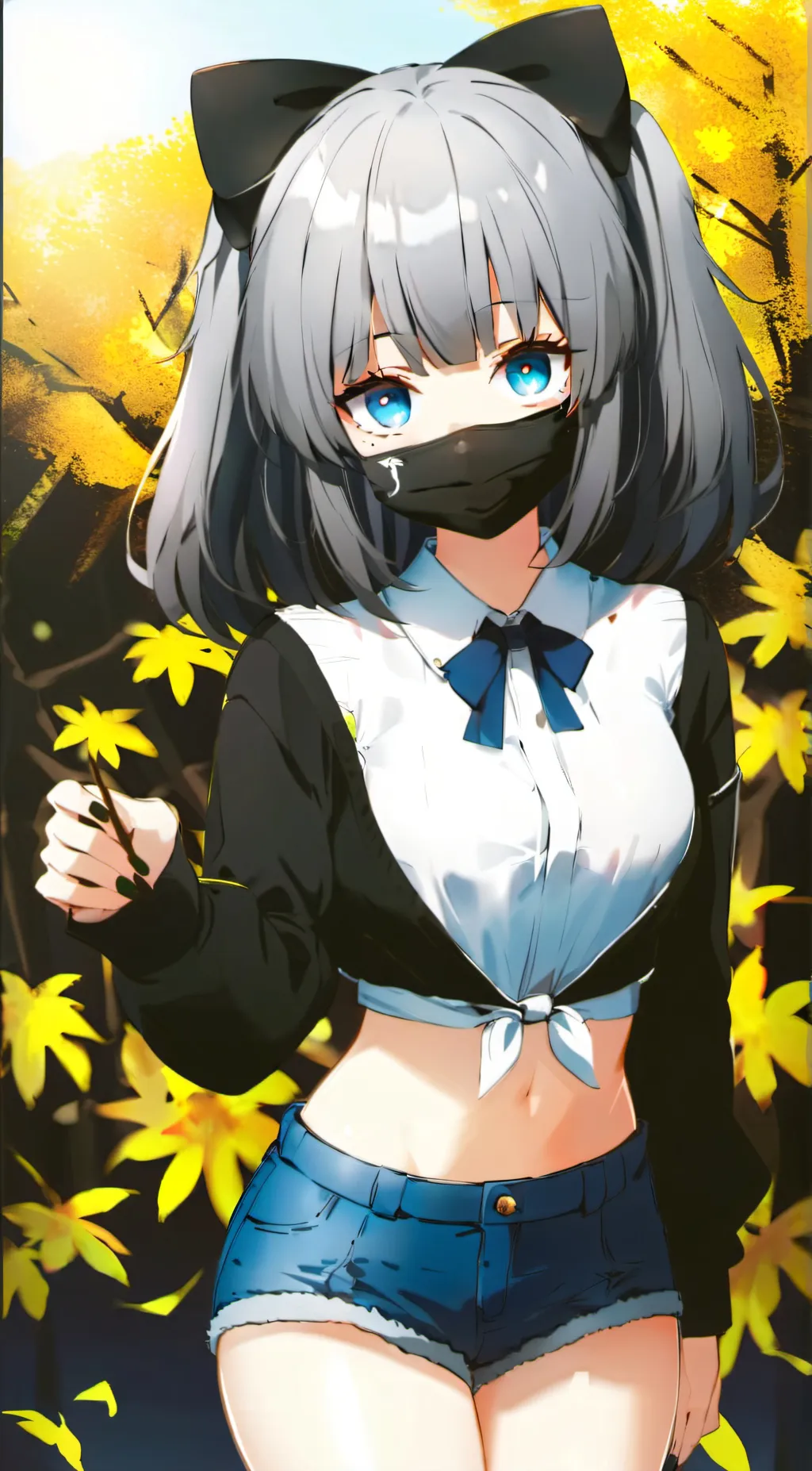 ai character: amelia Kawaiichan  background