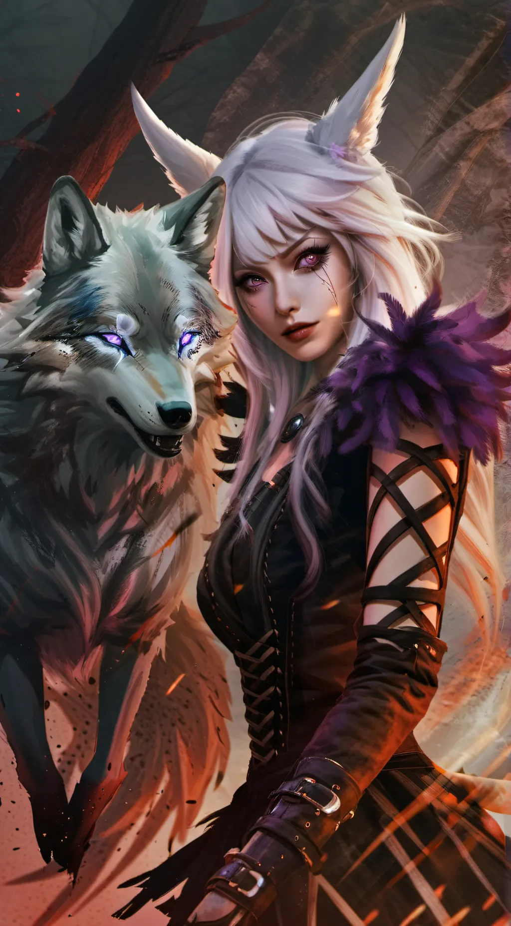 ai character: Nyx background