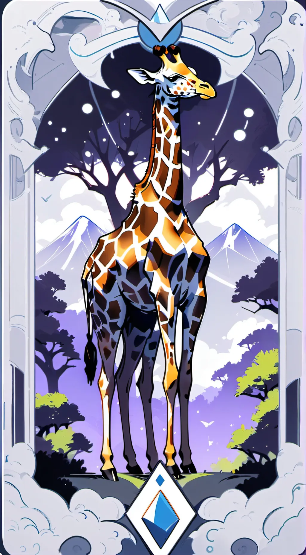 ai character: Skye background