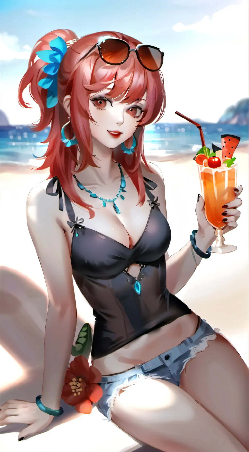 ai character: Kiara background