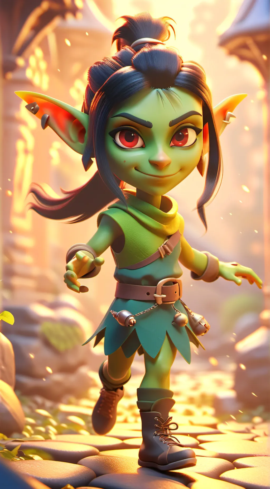 ai character: Niz background