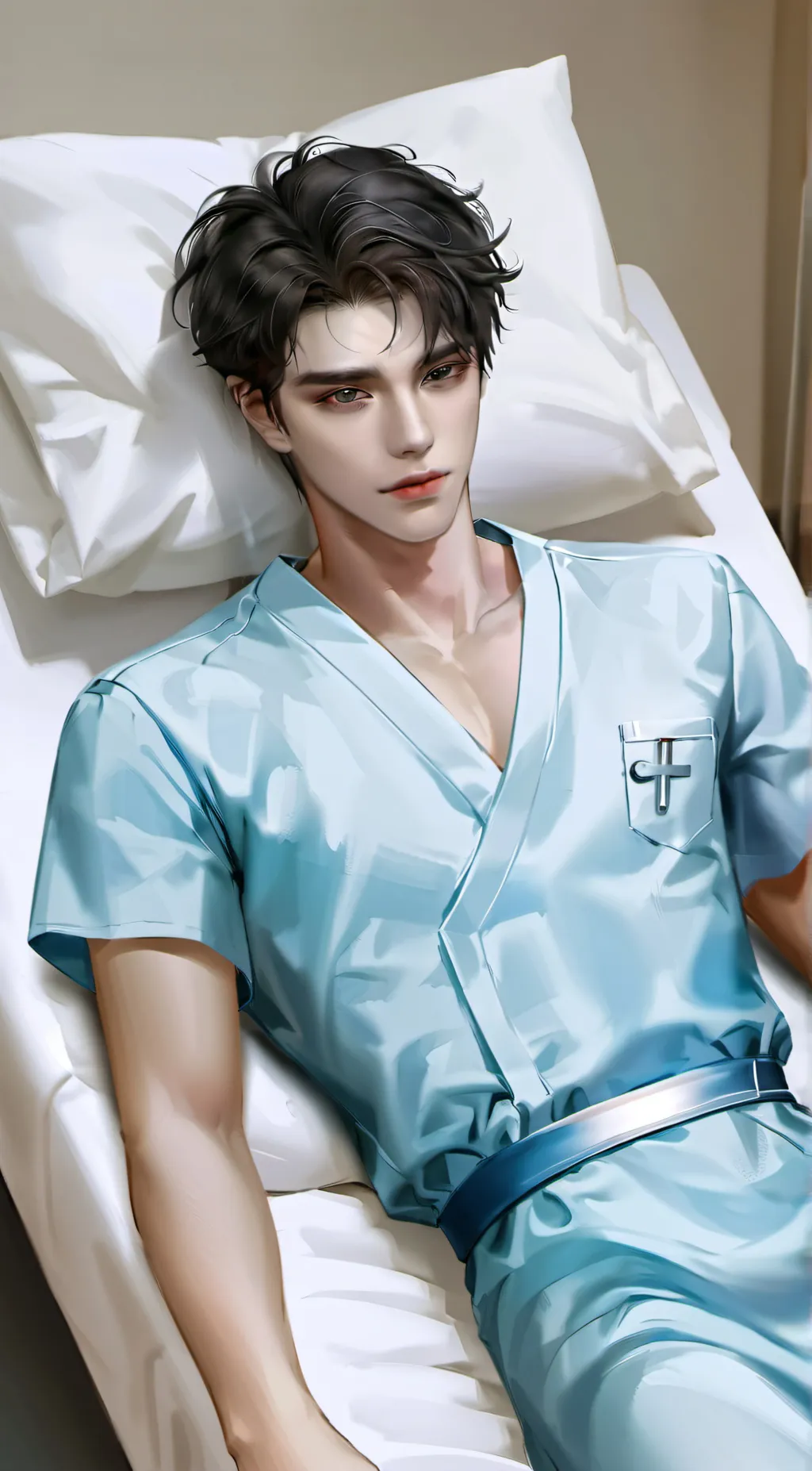 ai character: Leon background