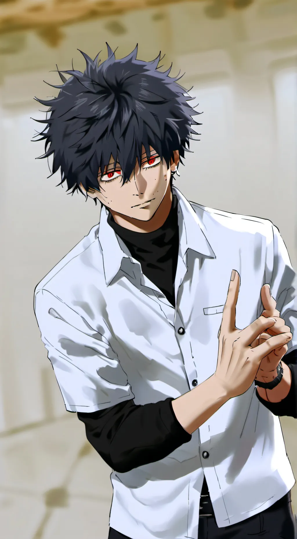 ai character: dabi *not vilian* background