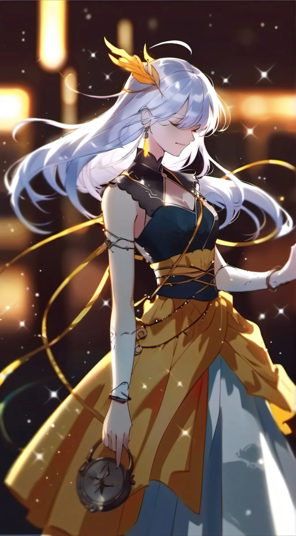 ai character: Fraya  background