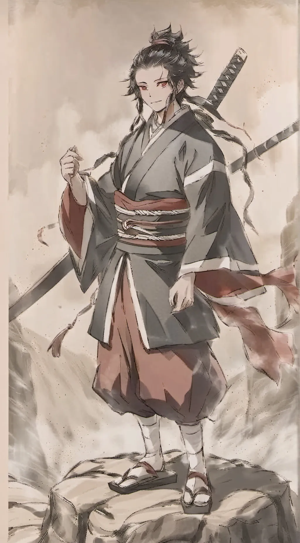 ai character: Obanai  background
