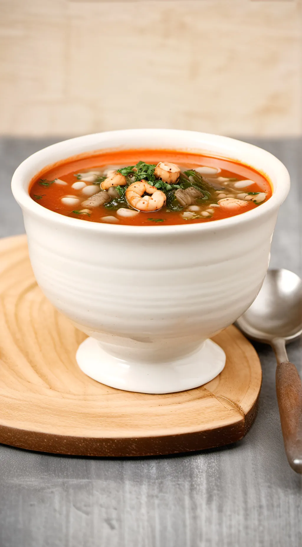 ai character: Soup background