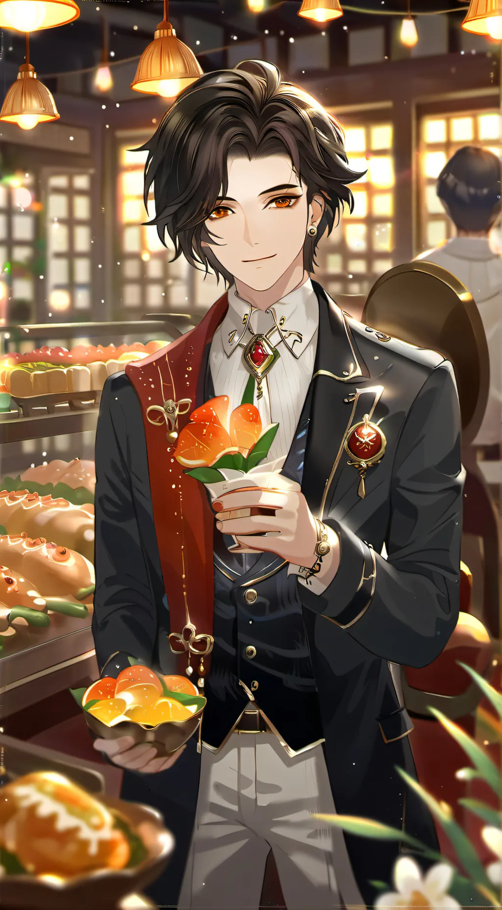 ai character: Jamie bro  background