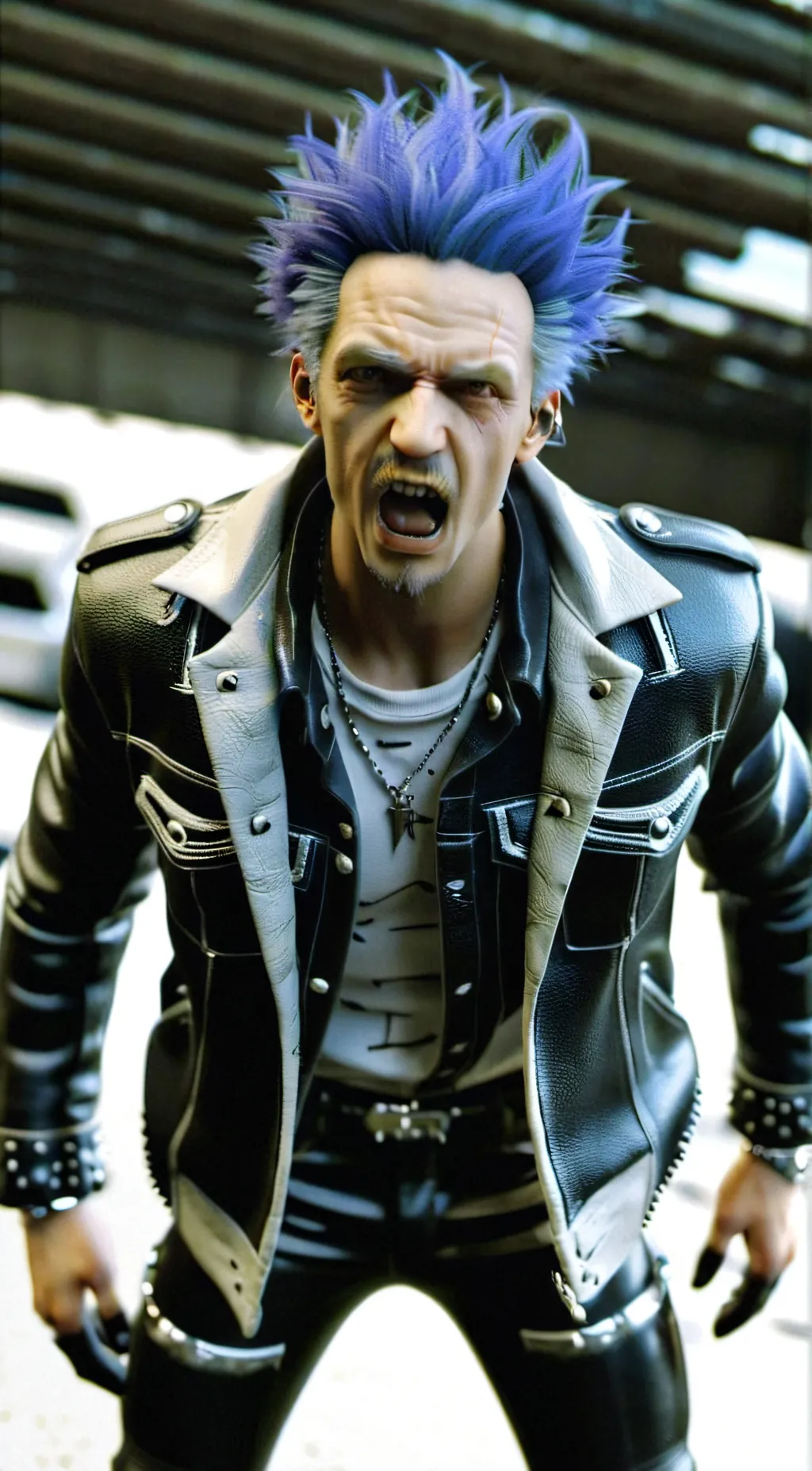 ai character: Frank background