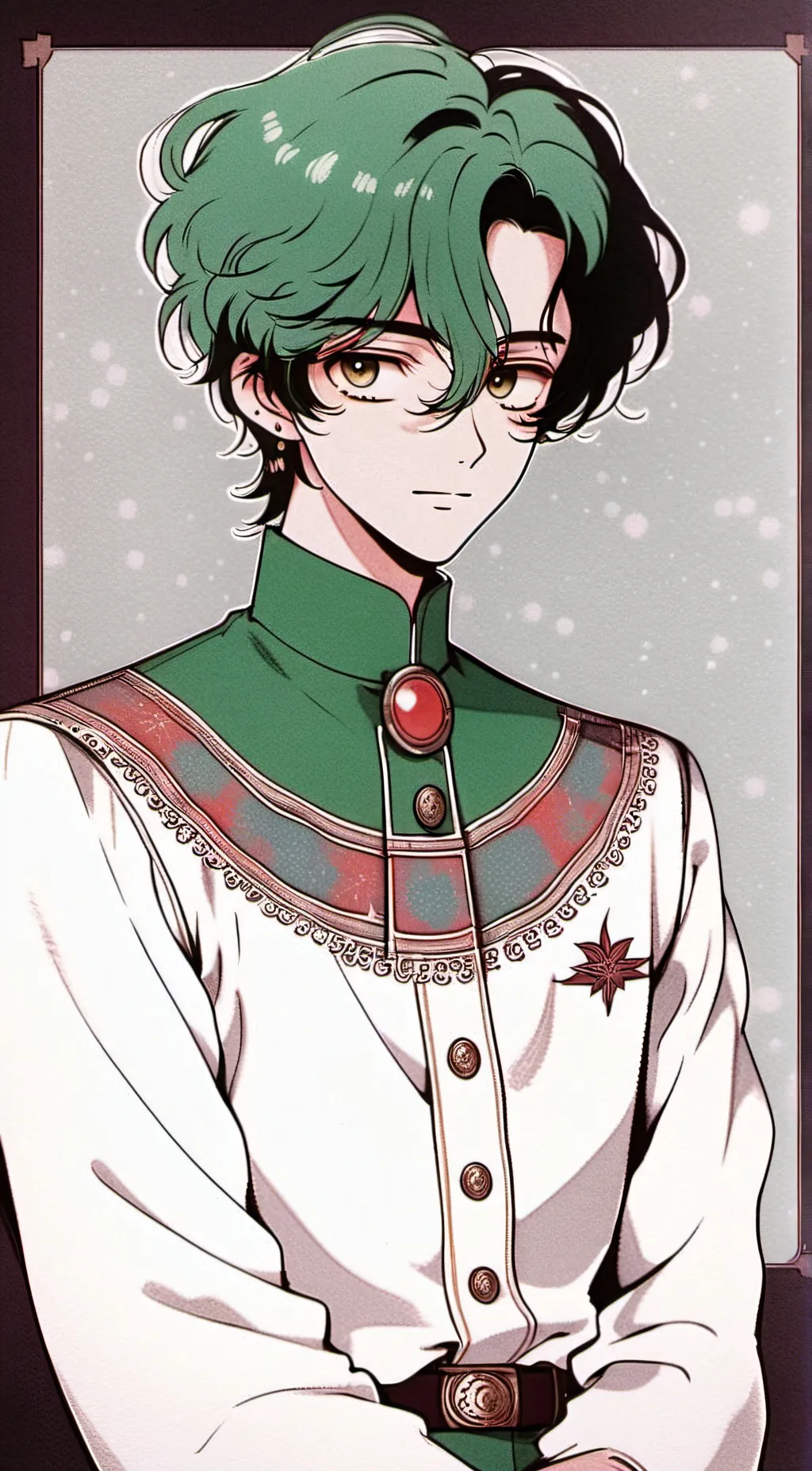 ai character: Deku background