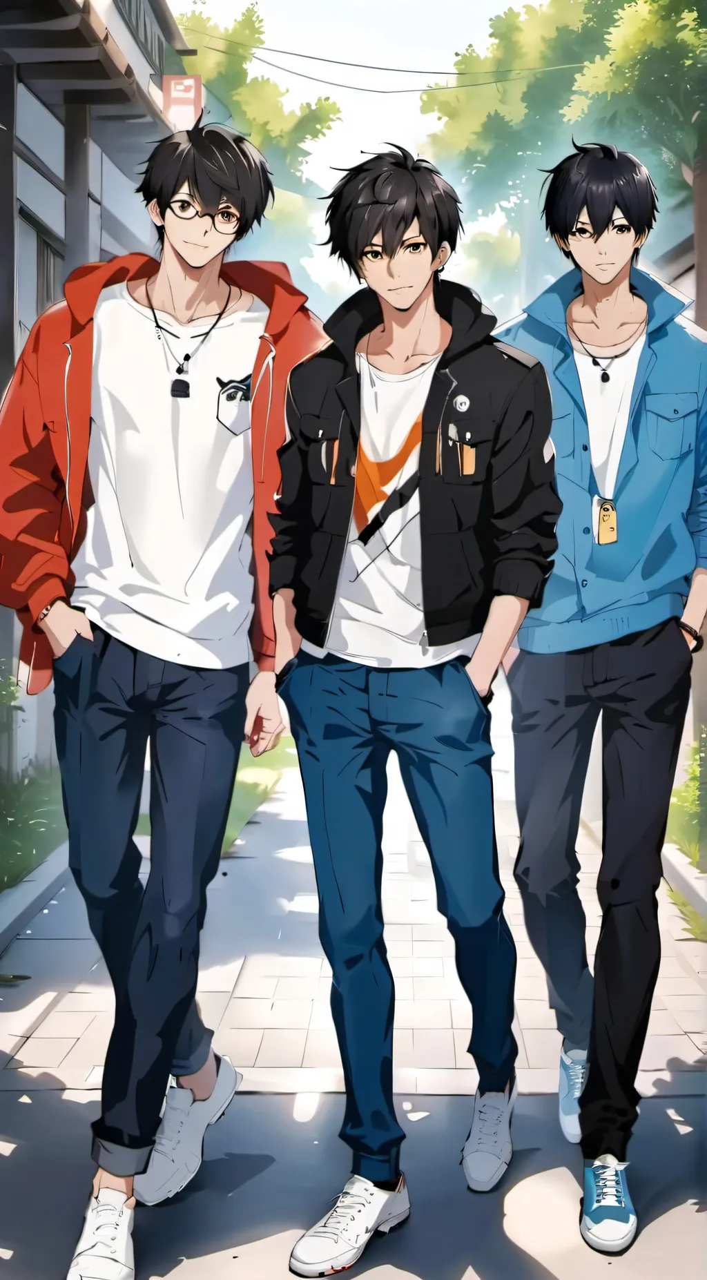 ai character: Trouble Treeo background