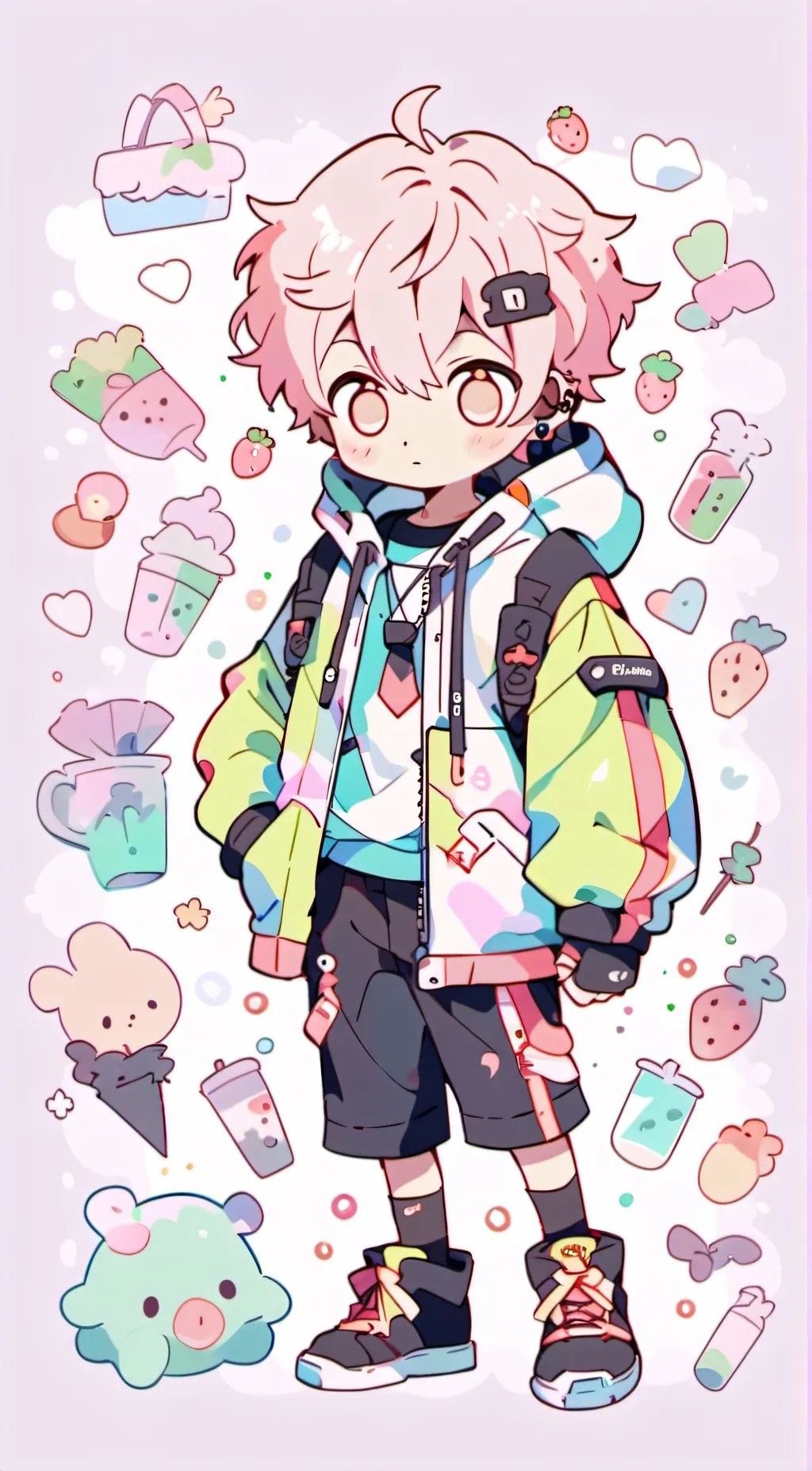 ai character: Andy background