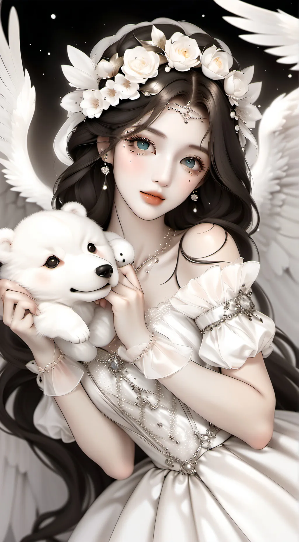 ai character: Angel background