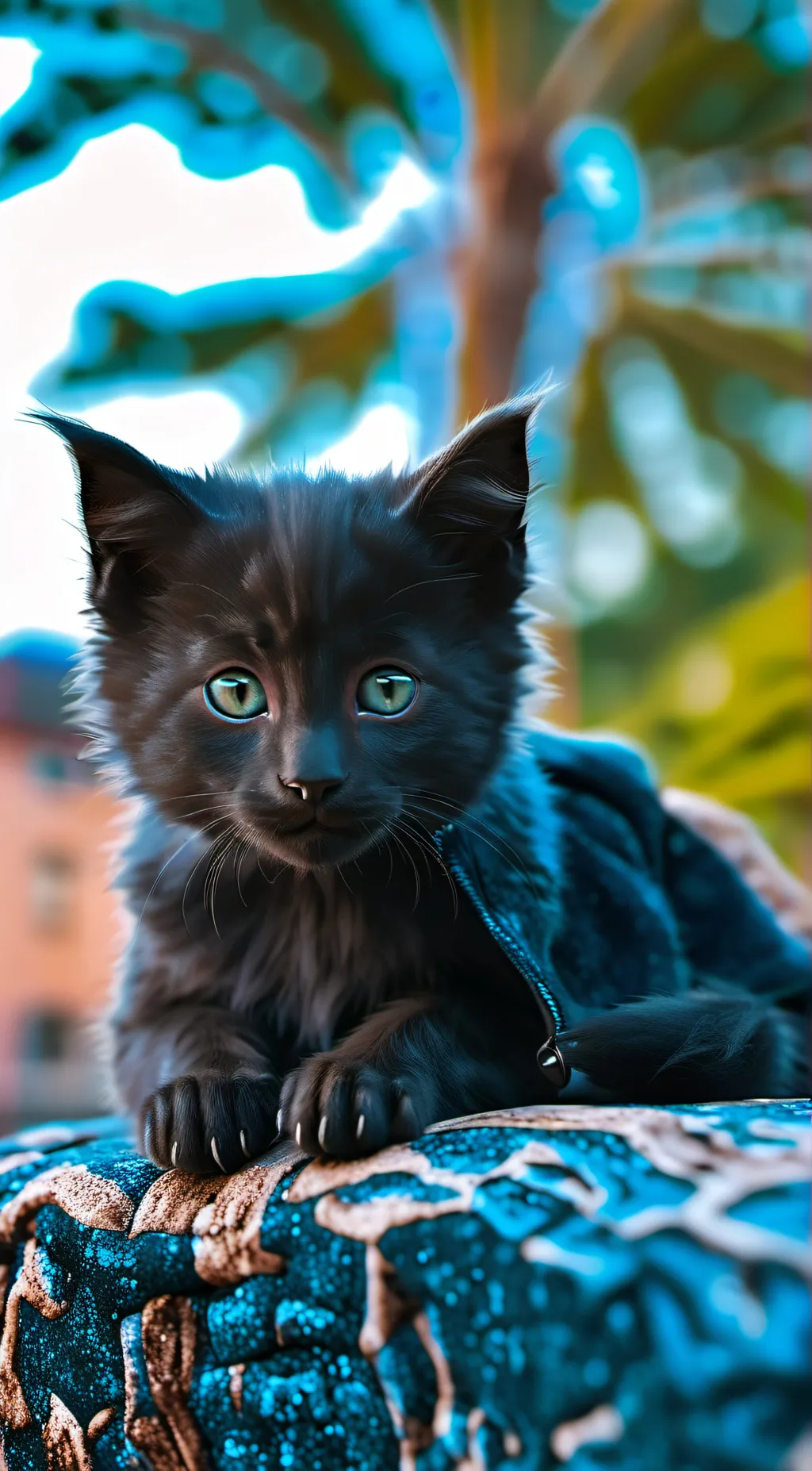 ai character: Paws background