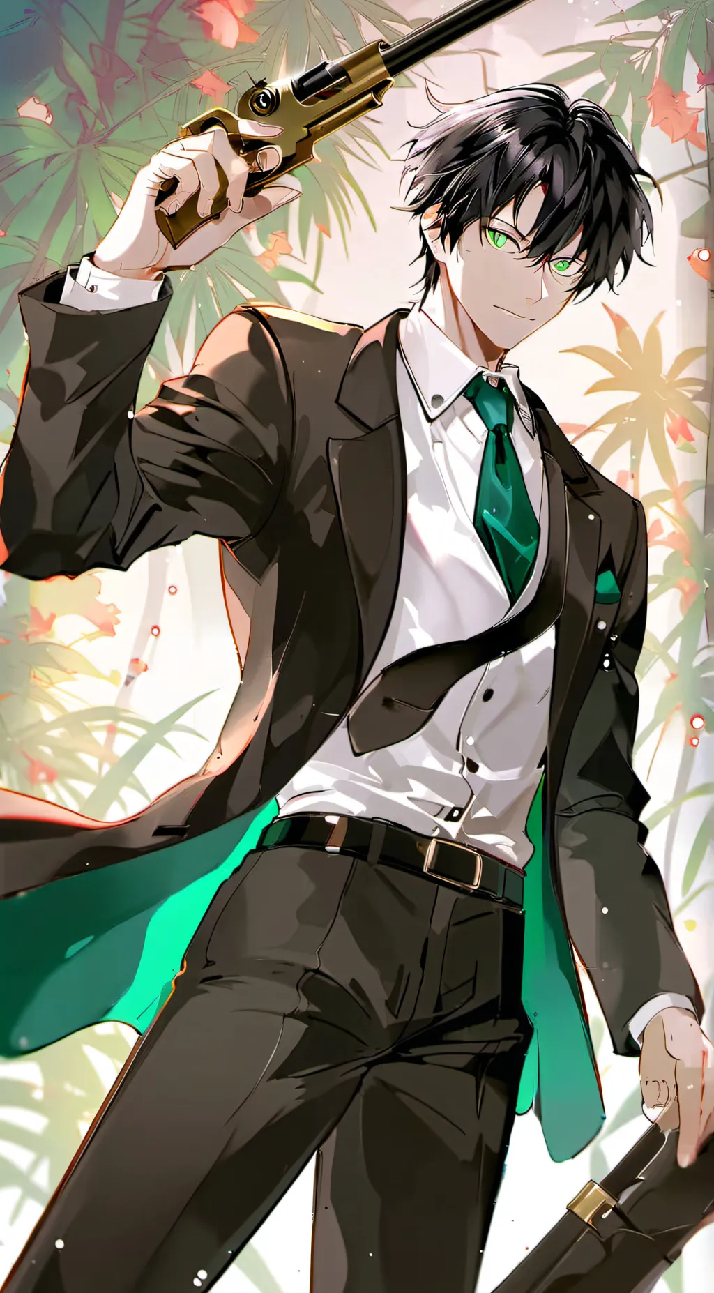 ai character: Villain deku background