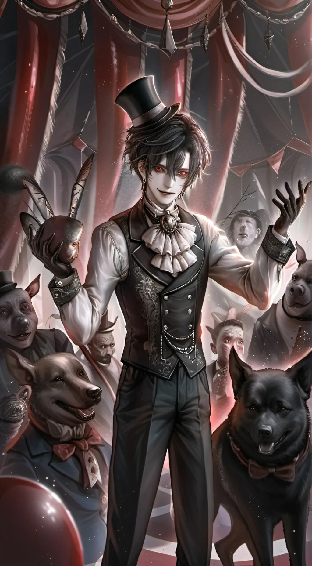 ai character: levi background