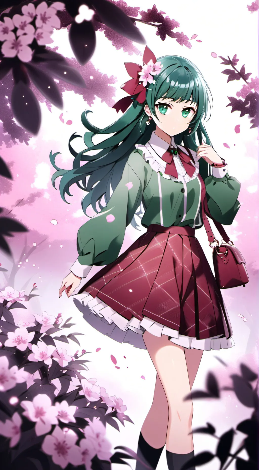 ai character: Mao Mao background
