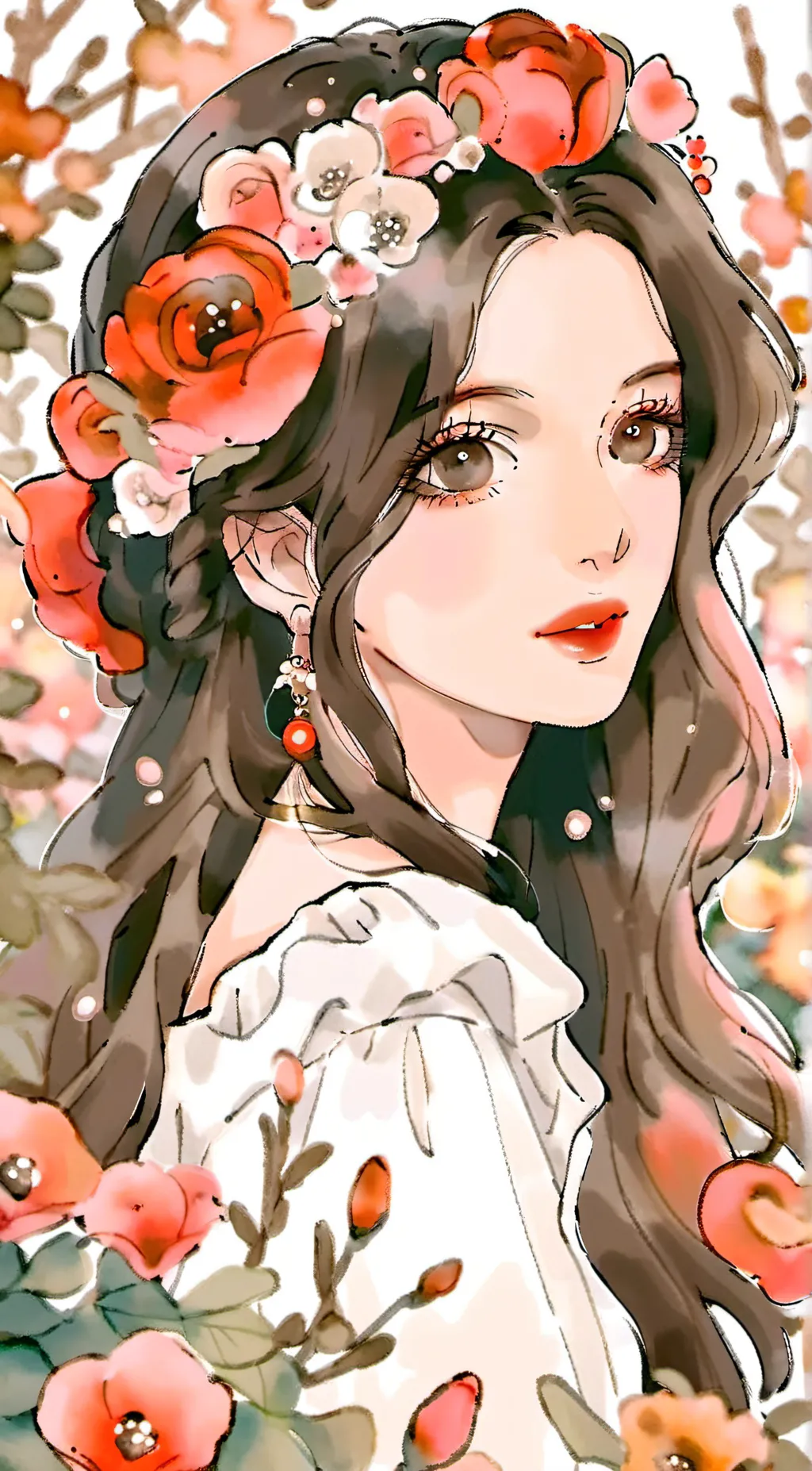ai character: Emma  background