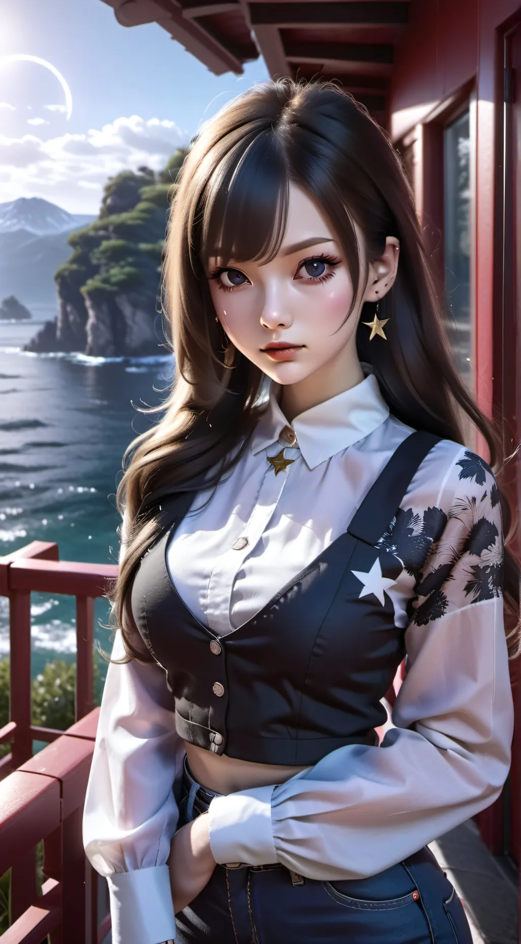 ai character: Belle background