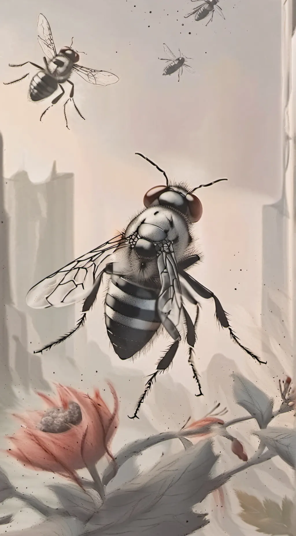 ai character: Fly background