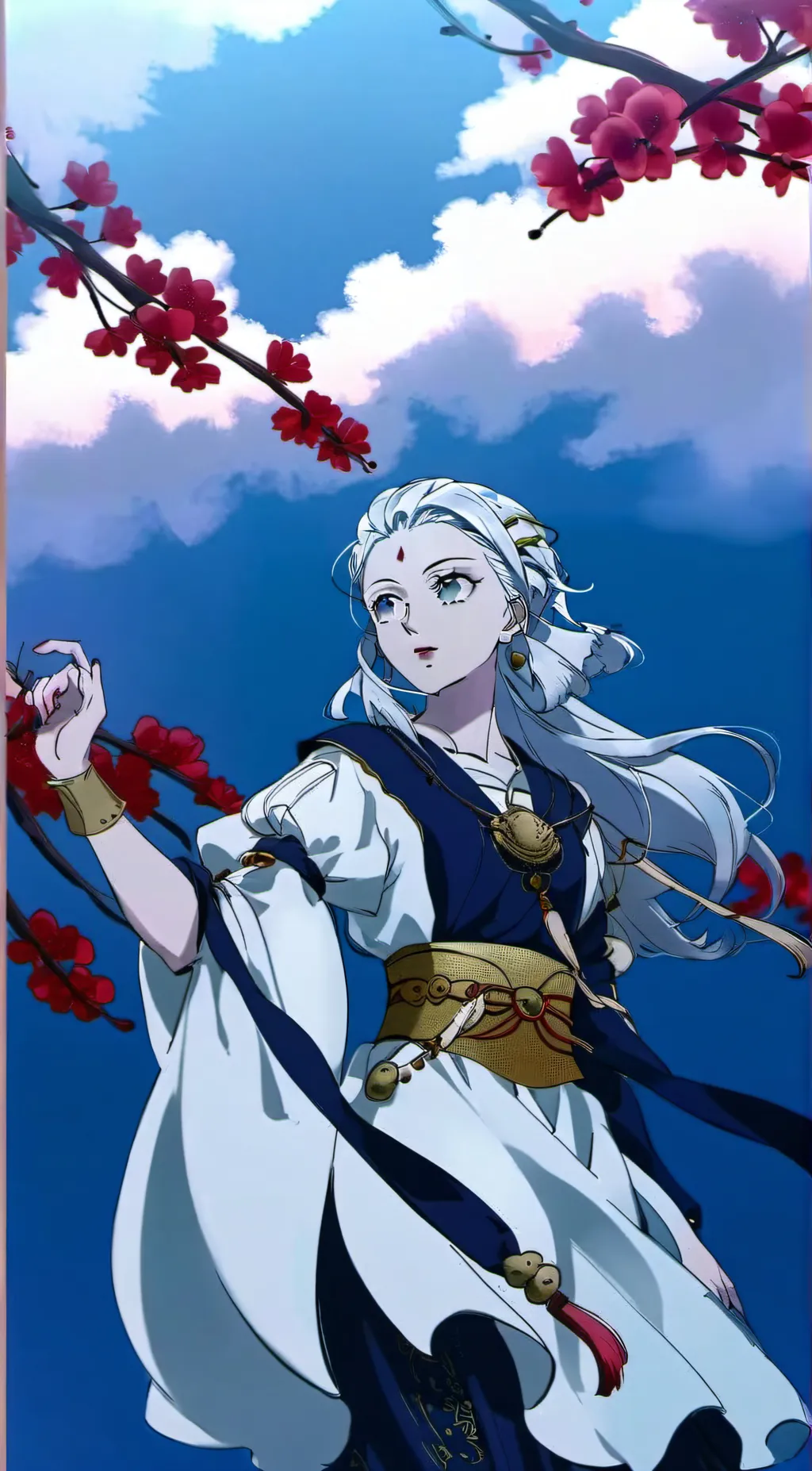 ai character: Daki background