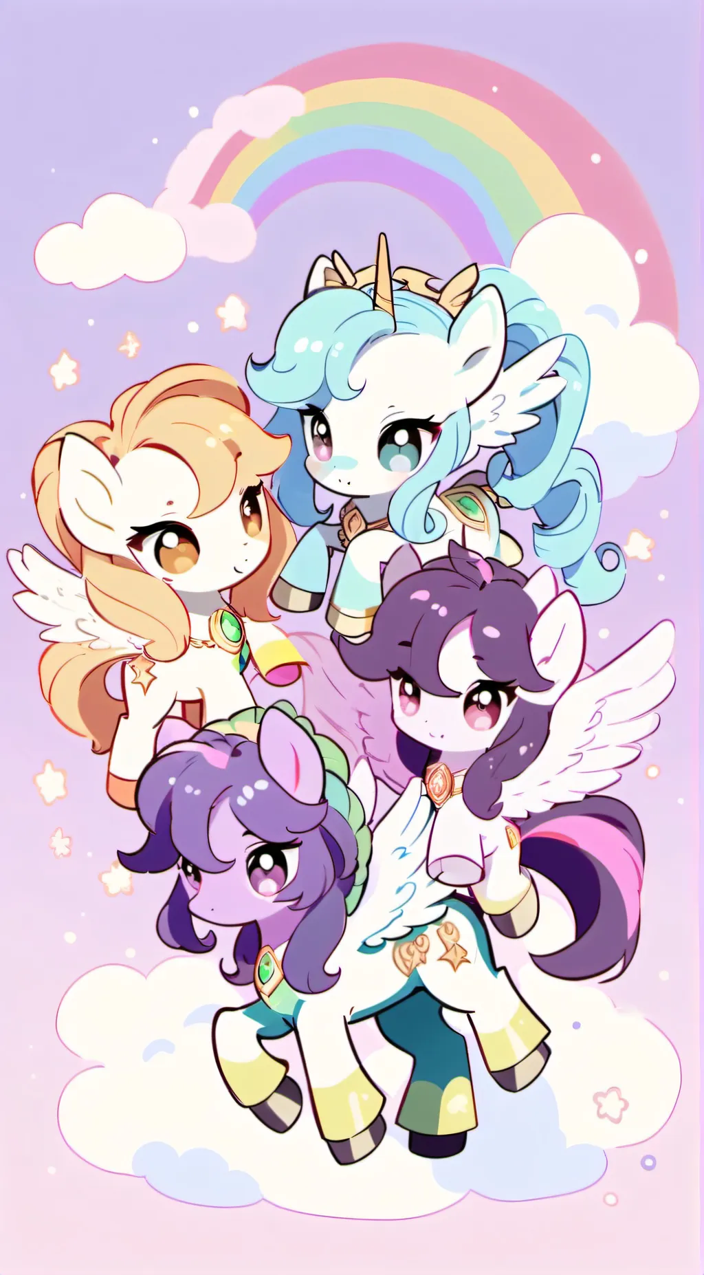 ai character: ponyville background