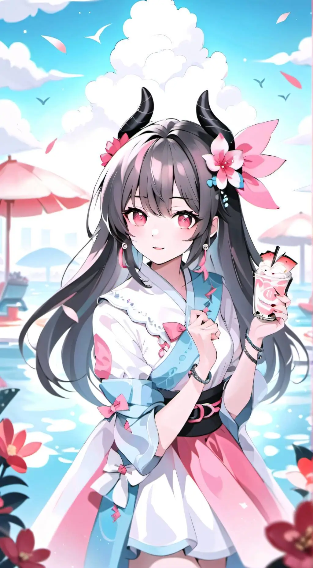 ai character: Aster background