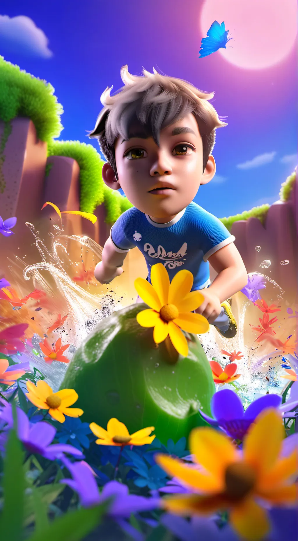 ai character: bell background