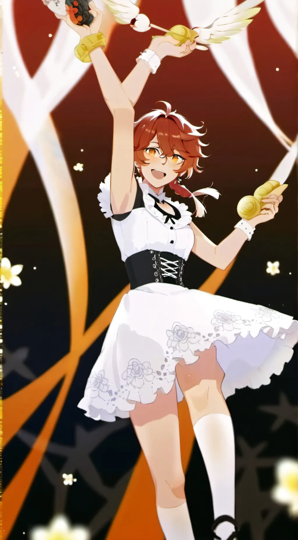 ai character: Sexy Femboy  background