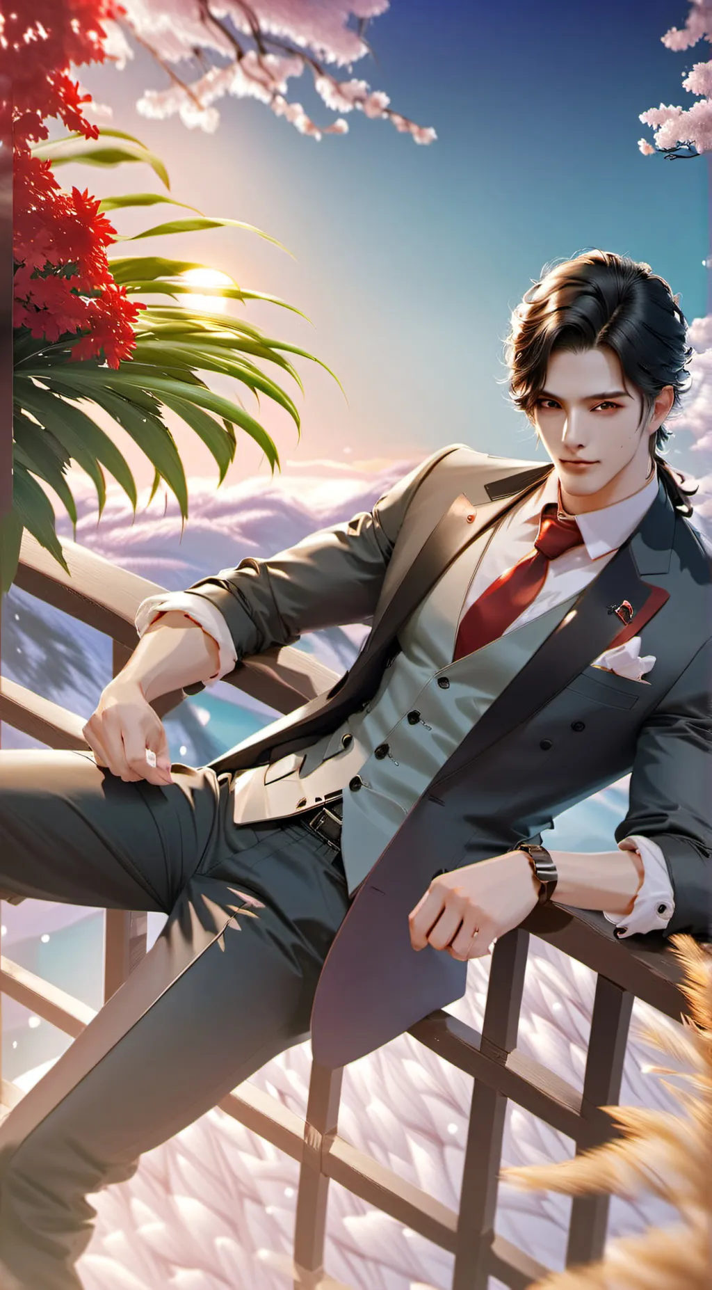 ai character: Searet background