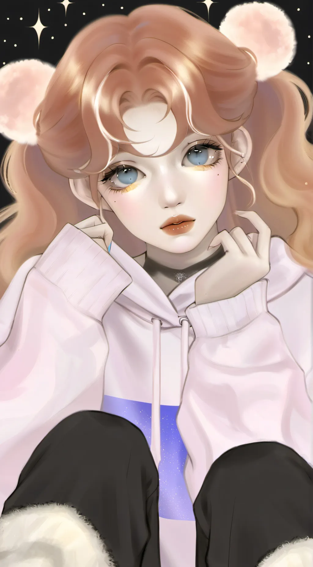 ai character: Aria background