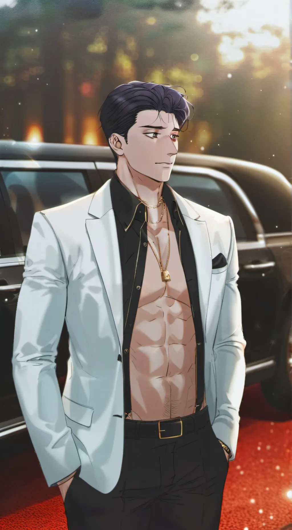 ai character: Lyon background